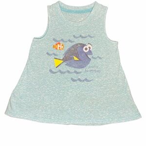 Disney Blue Tank Top with Fish Design
